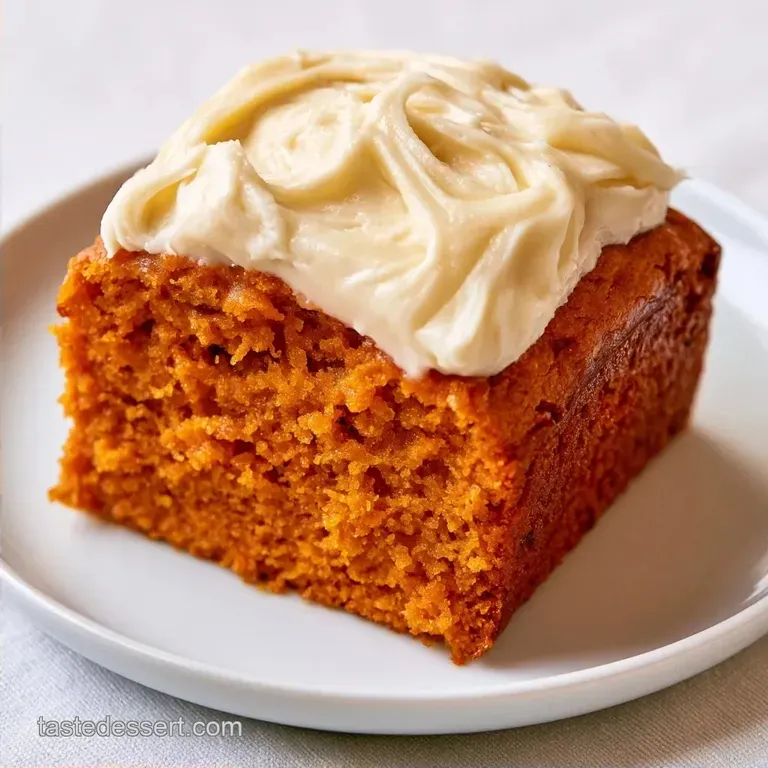 Pumpkin Cake Cream Cheese Frosting: Low-Sugar