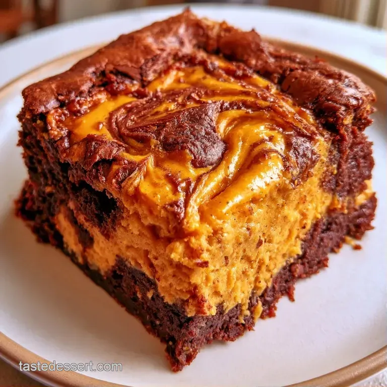 A single slice of layered chocolate and orange dessert on a matte black plate, dusted with a hint of cinnamon.