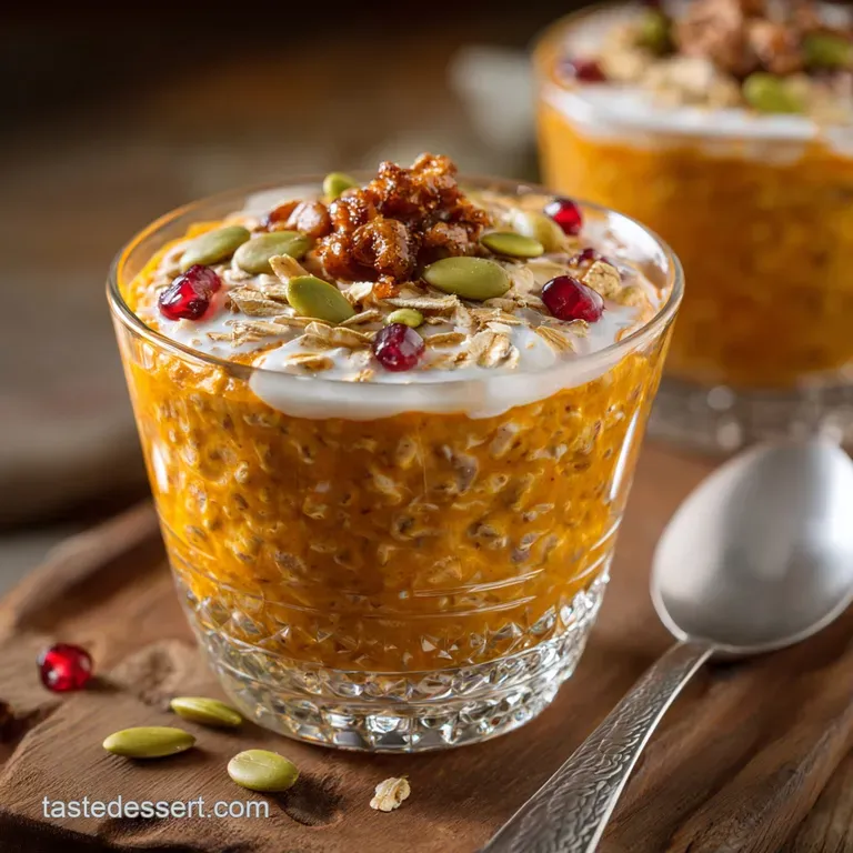 Pumpkin Overnight Oats: the Cozy 10-Minute Pumpkin Pie Breakfast presentation
