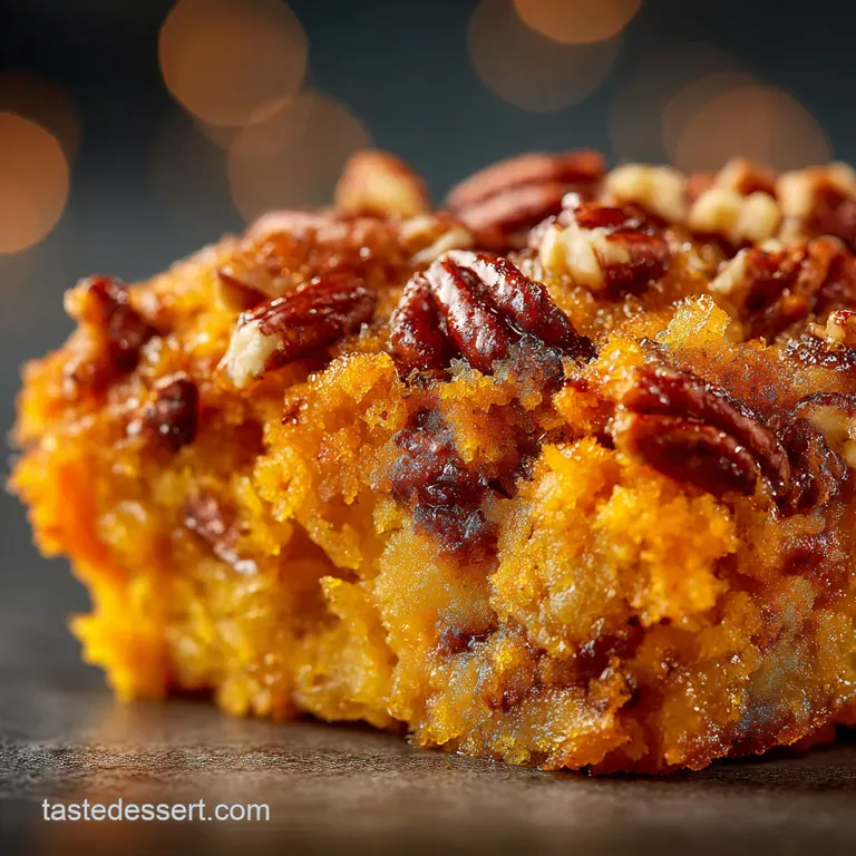 Pumpkin Pecan Dump Cake