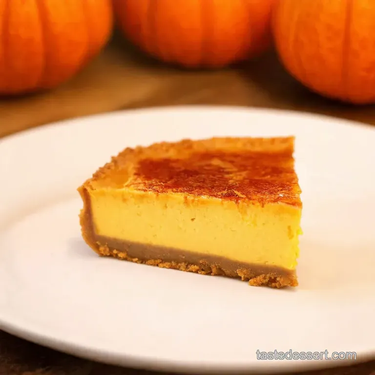 Pumpkin Spice Cr&egrave;me Br&ucirc;l&eacute;e presentation