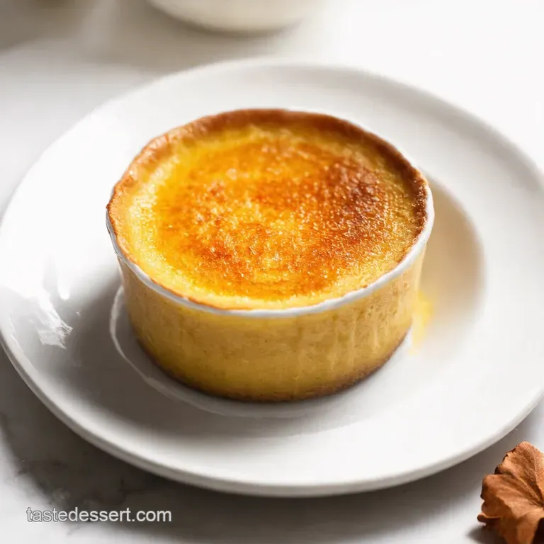 Pumpkin Spice Crème Brûlée