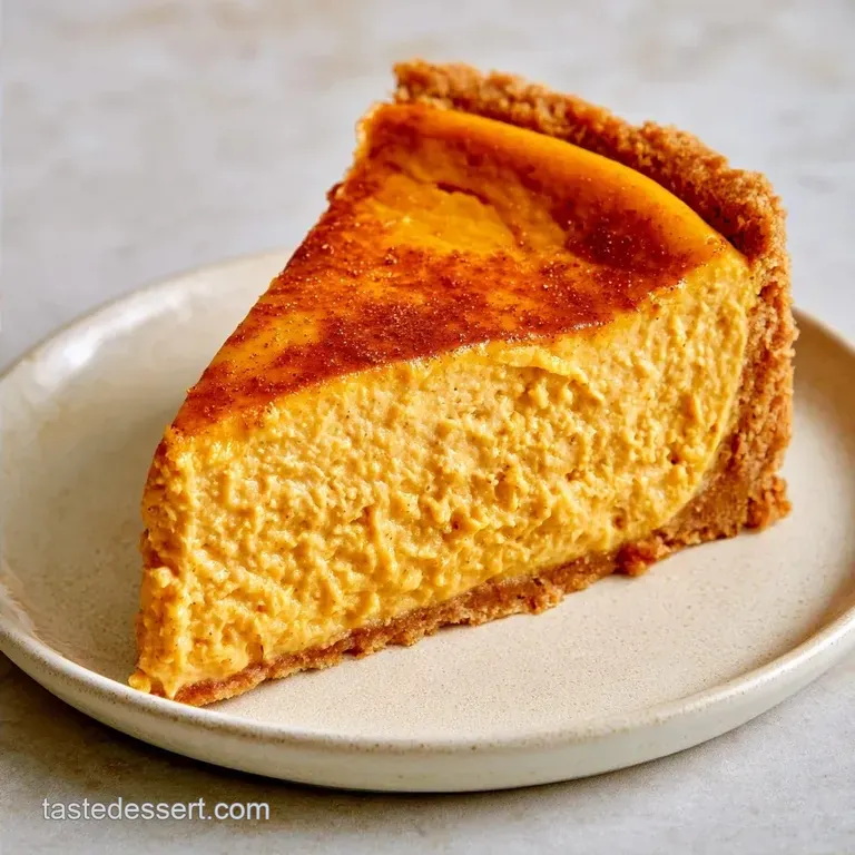 Pumpkin Vanilla Bean Cheesecake: Baked and Rich