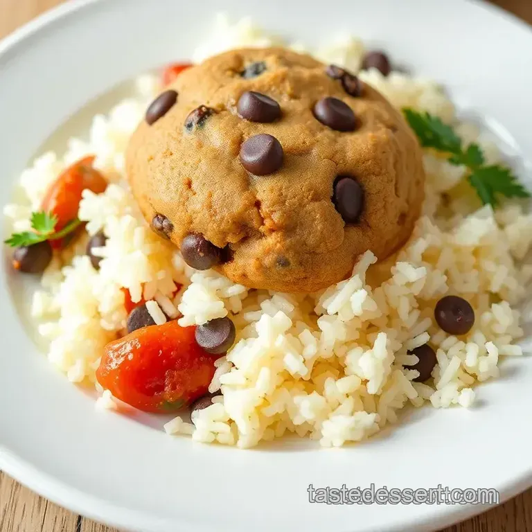 Quick and Easy Chocolate Chip Cookie Delight presentation