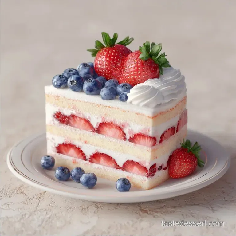 Quick Flag Cake Recipe: Fresh and Festive