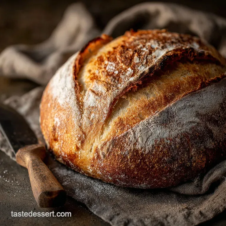Quick No Knead Bread: the Weekend Wonder Dutch Oven Loaf presentation