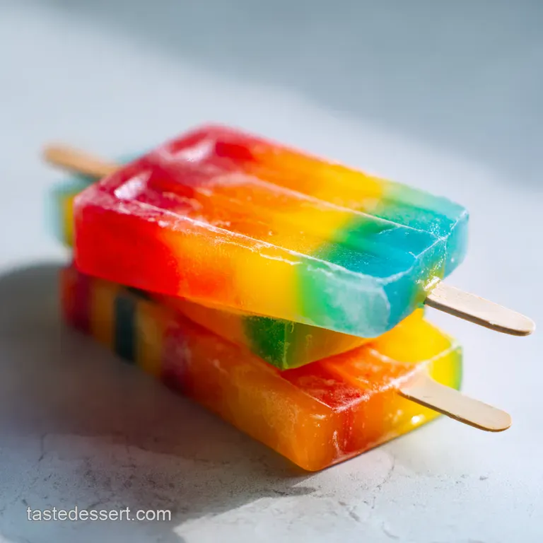 Rainbow Jello Popsicles A Nostalgic Treat