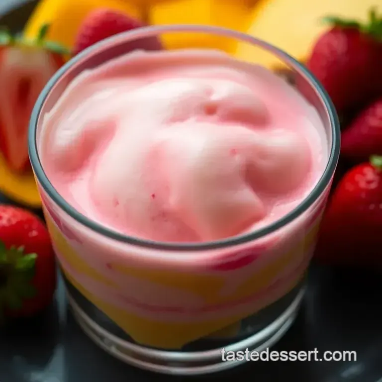 Rainbow Layered Sorbet: Taste the Spectrum! presentation