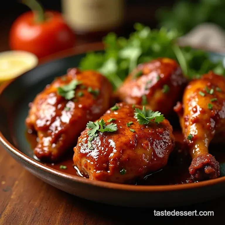 Real Ting Authentic Jamaican Jerk Chicken presentation