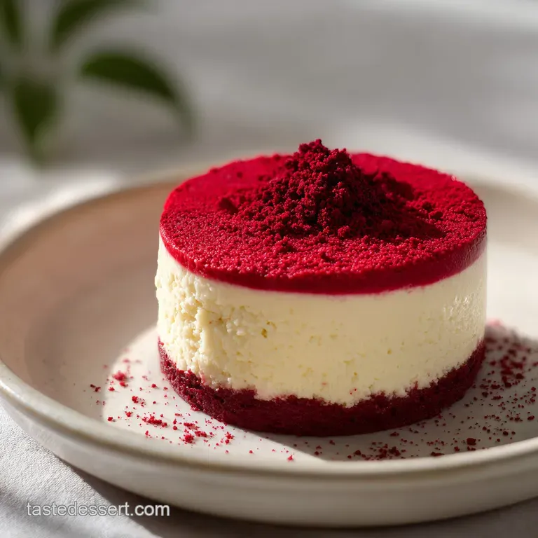 Knock You Naked Red Velvet Cheesecake