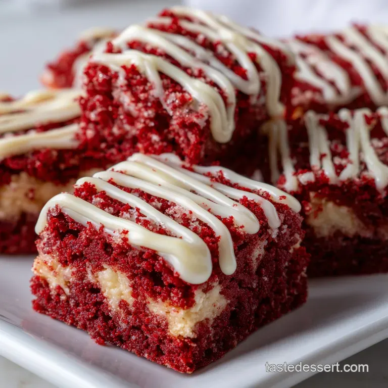 Red Velvet Rice Krispies: Velveteen Crunch Squares