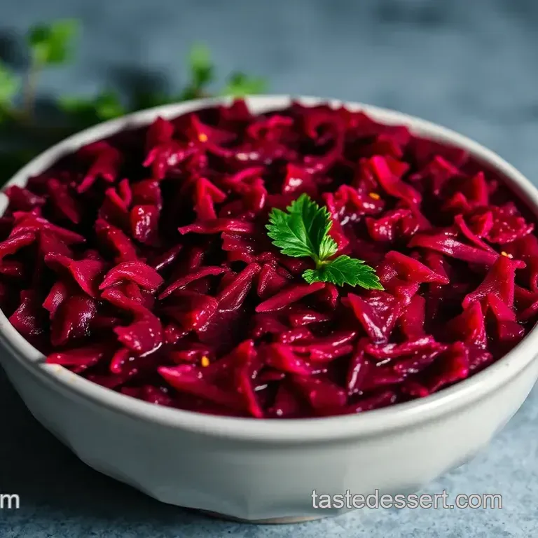 Red Wine Vinaigrette with a Beetroot Twist