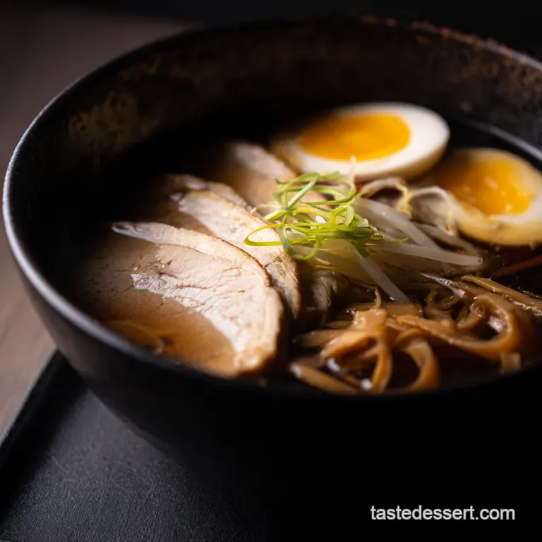Rich Creamy Homemade Tonkotsu Ramen Broth