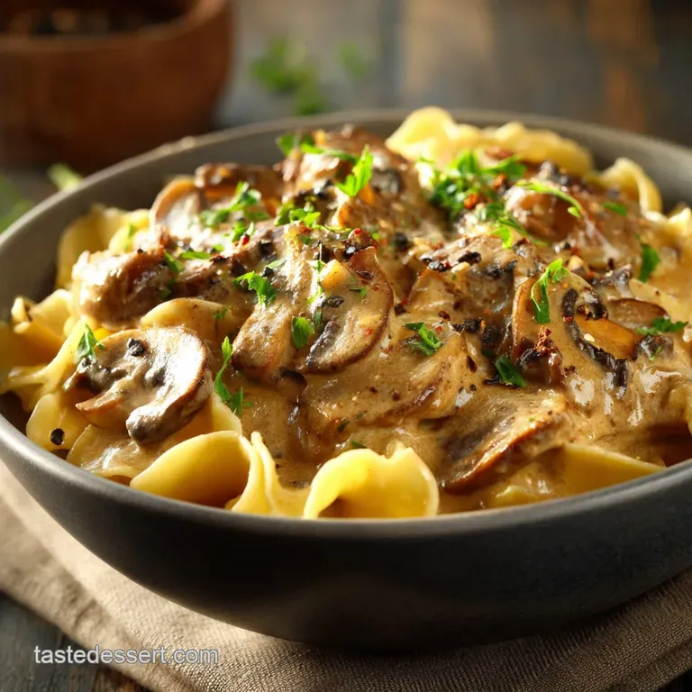 Mushroom Stroganoff: The Ultimate Rich Creamy Vegetarian Recipe