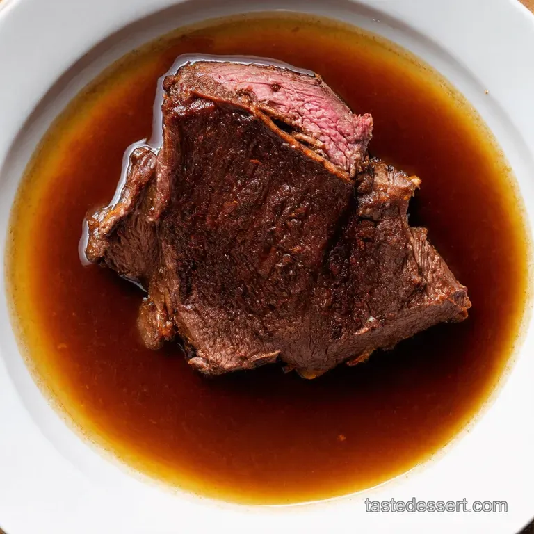 Rich & Deep Beef Jus: The Heart of Sunday Dinner