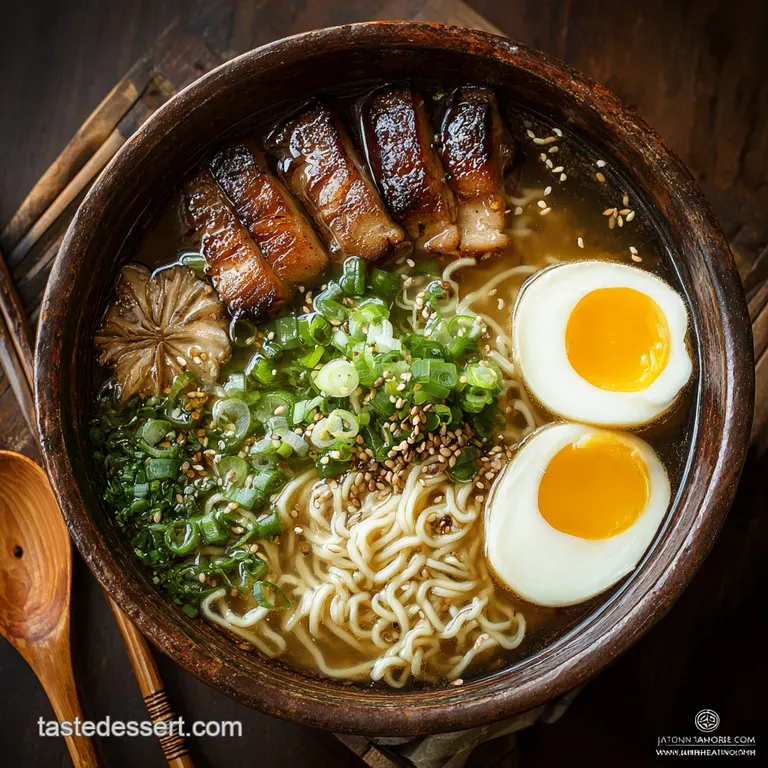 Shoyu Broth: the Rich Clear Japanese Ramen Base presentation