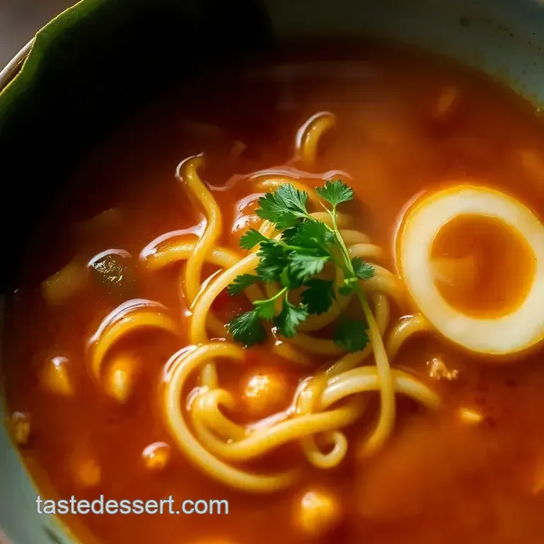 Rise and Shine Ramen presentation