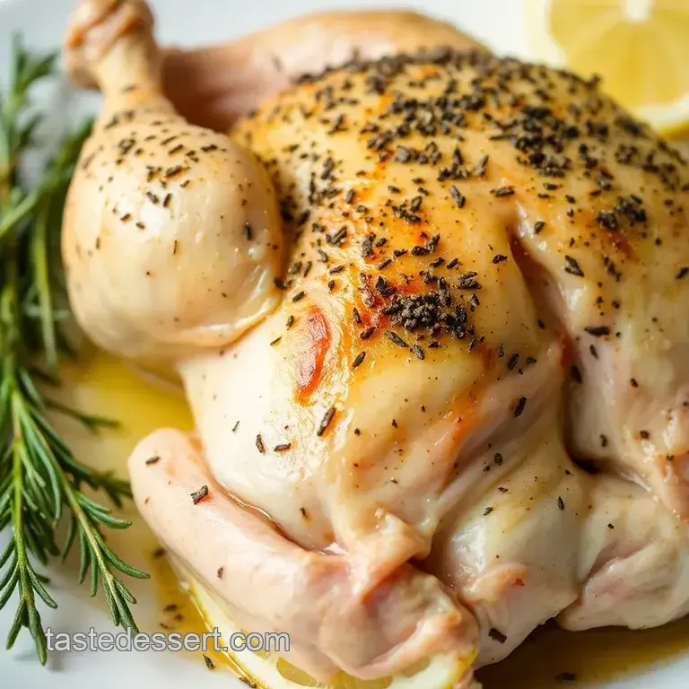 Roast Chicken Herb Delight in 1 Hour presentation