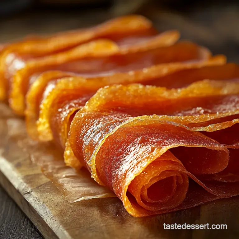 Rollin in the Fruit Your Ultimate Guide to Homemade Fruit Leather presentation