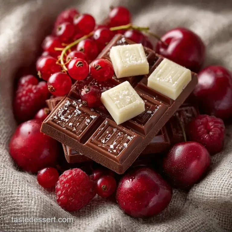 Romantic Chocolate Dessert Board: Rich and Berry-Filled