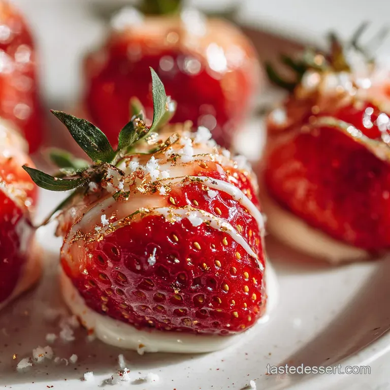 How To Make Rose Gold Strawberries