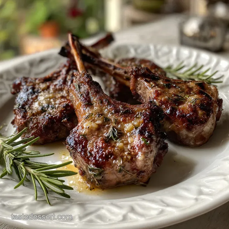 Grilled Lamb Chops: Perfect Rosemary Garlic Sear