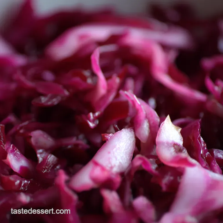 Ruby Red Kraut Homemade Red Cabbage Sauerkraut