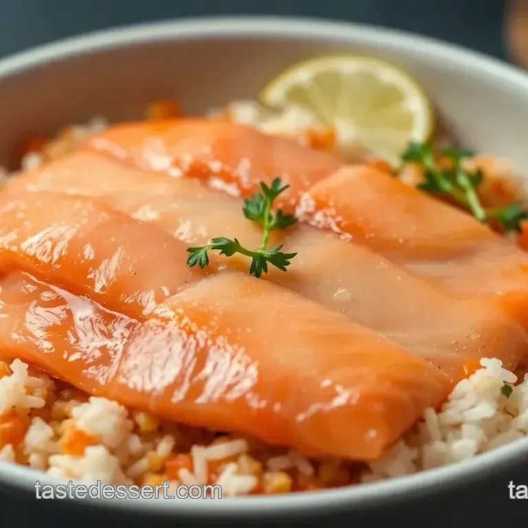 Salmon Sushi Bake