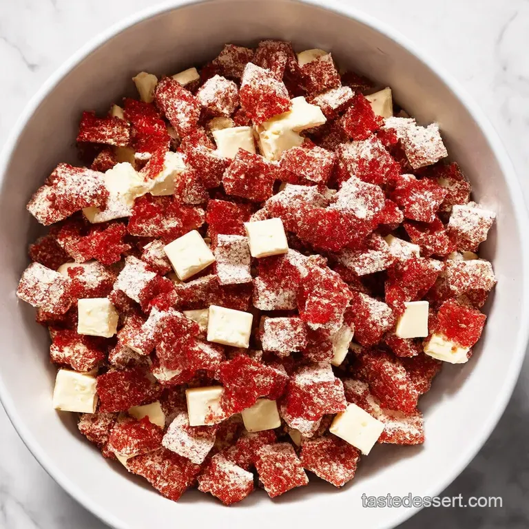 Santas White Chocolate Christmas Trash Mix Naughty and Nice