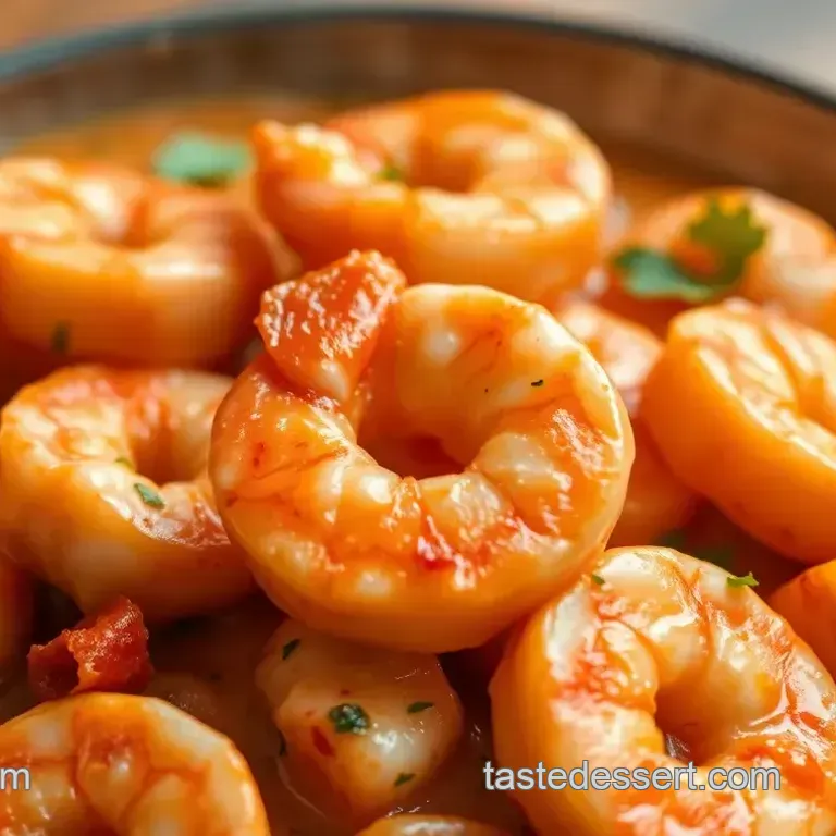 Sautéed Shrimp in Creamy Cajun Sauce