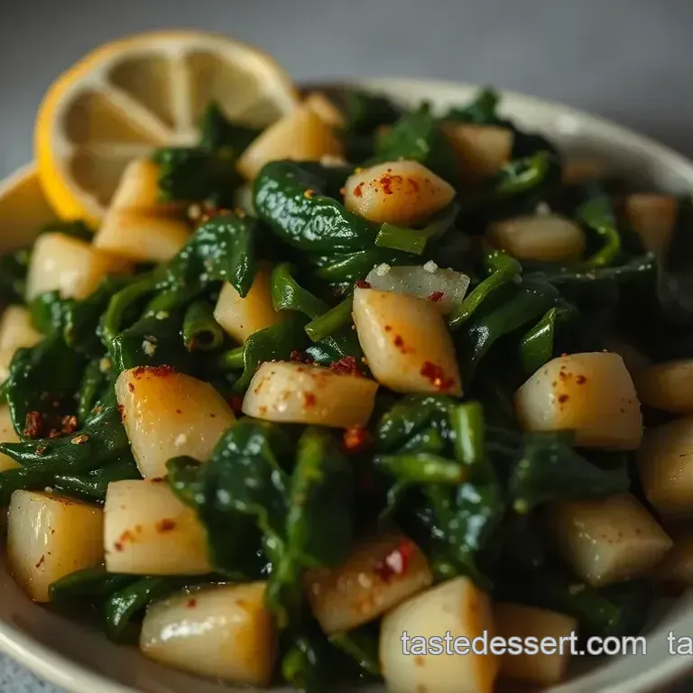 Easy Sautéed Turnip Greens Recipe with Garlic and Lemon