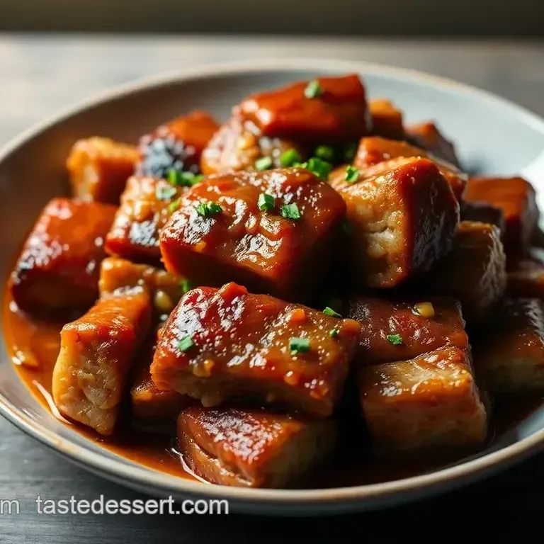 Savory Coca-Cola Turkey Ribs