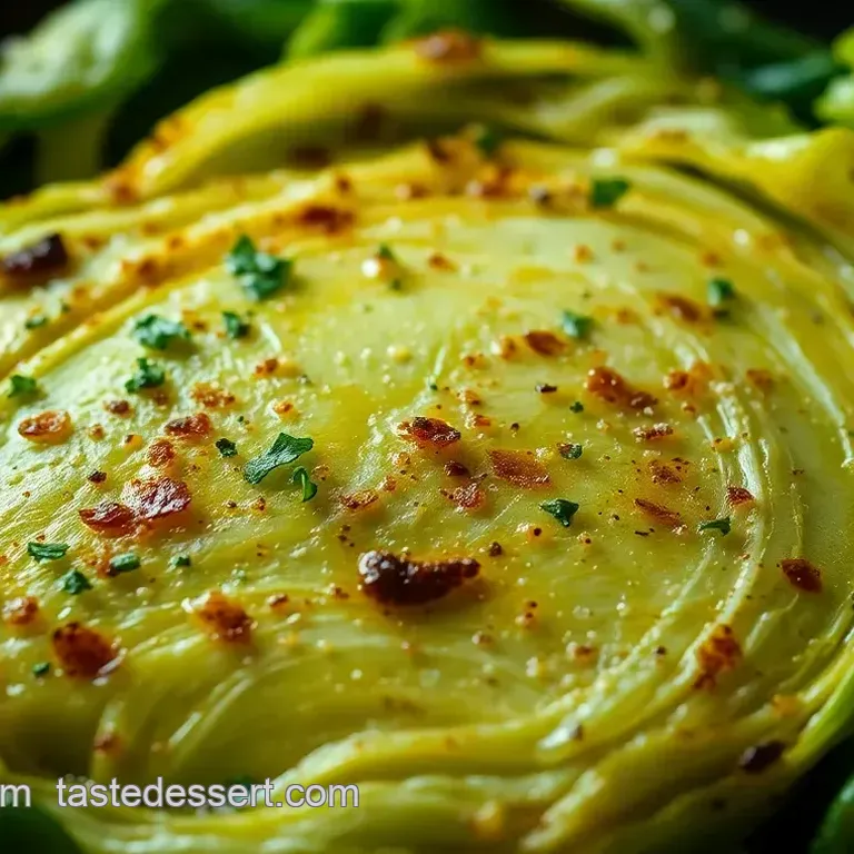 Savory Grilled Cabbage Steaks with Aromatic Herb Oil