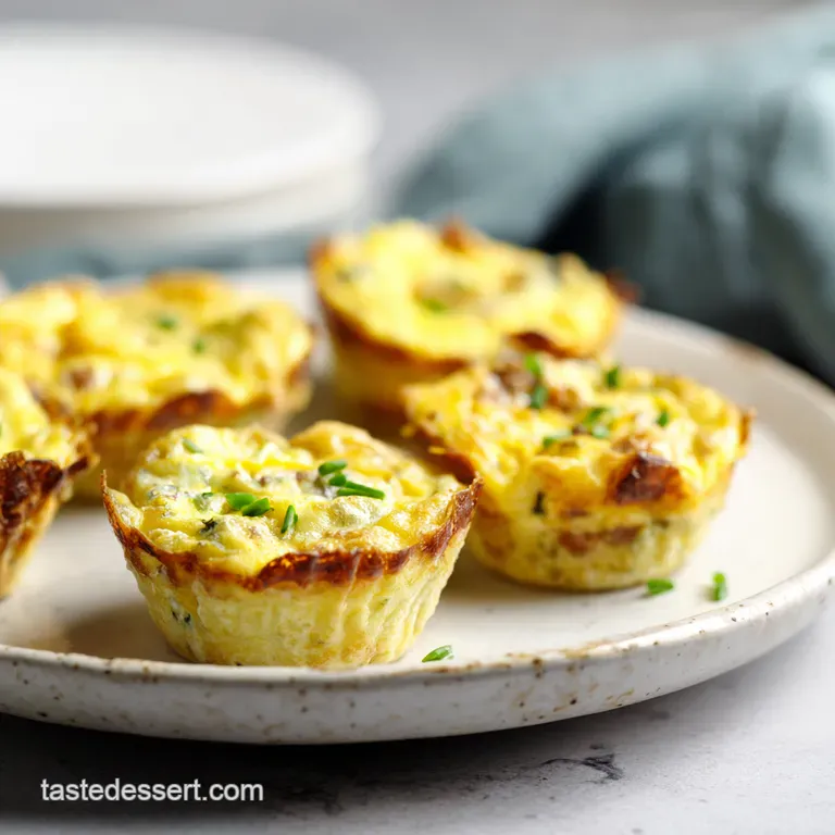 Savory Mini Quiche Bites