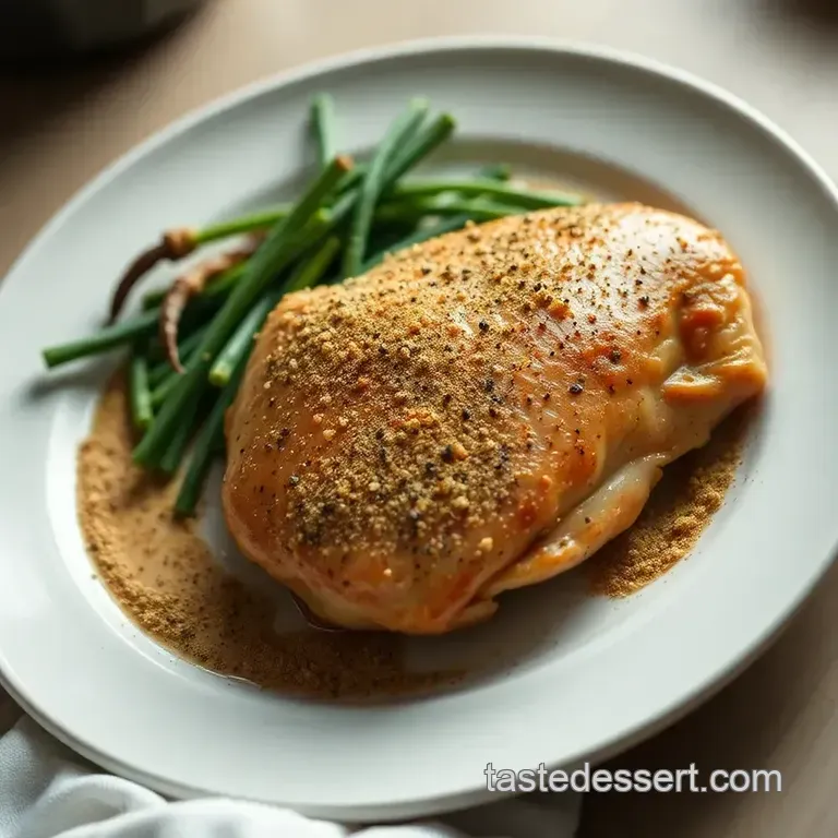 Savory Powdered Chicken and Herb Seasoning Blend presentation