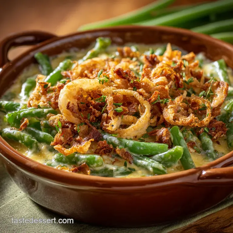 Green Bean Casserole: Scratch-Made Spectacular for the Holidays
