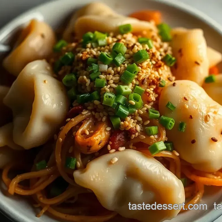 Ultimate Sesame-Soy Dumpling Salad: Quick & Delicious Recipe