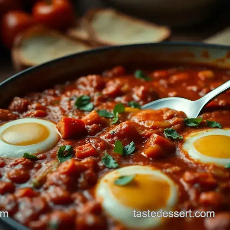 Shakshuka: A Flavorful Middle Eastern Egg Dish