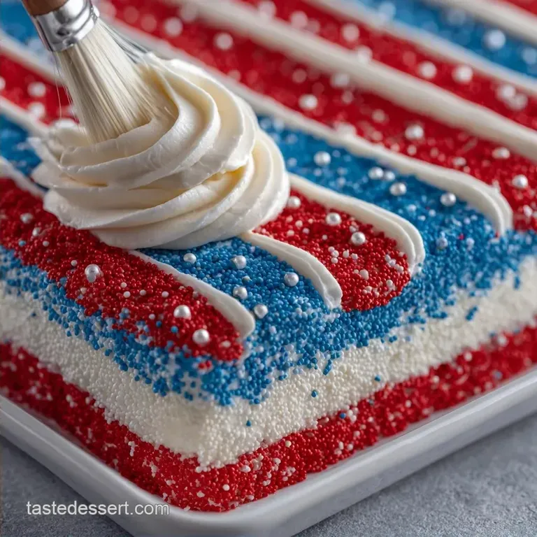 Sheet Pan Flag Cake: Pillowy and Moist