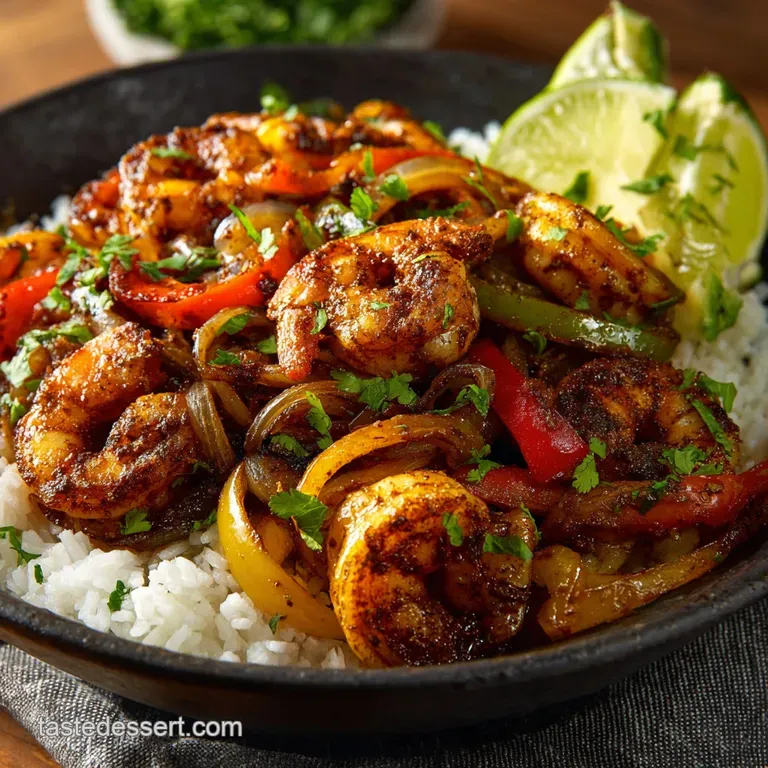 Shrimp Fajita Bowls Zesty Quick Weeknight Fiesta presentation
