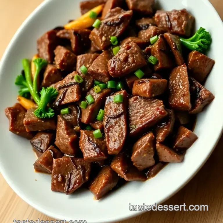 Silky Beef Stir-Fry: Mastering Silver Skin Removal presentation