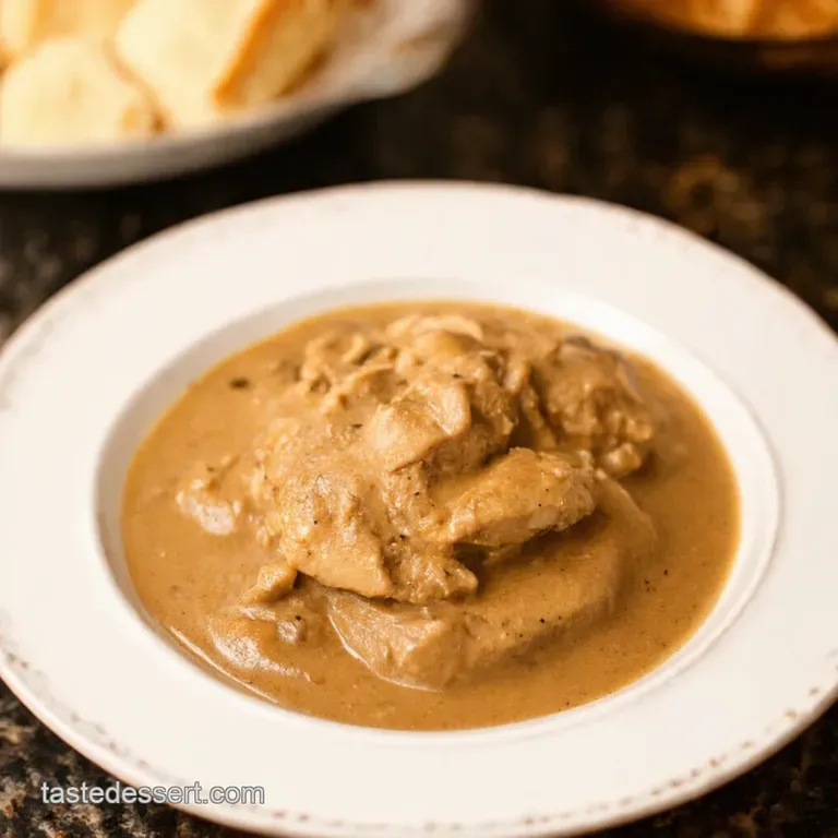 Silky Smooth Chicken Gravy from Pan Drippings to Perfect Pour presentation