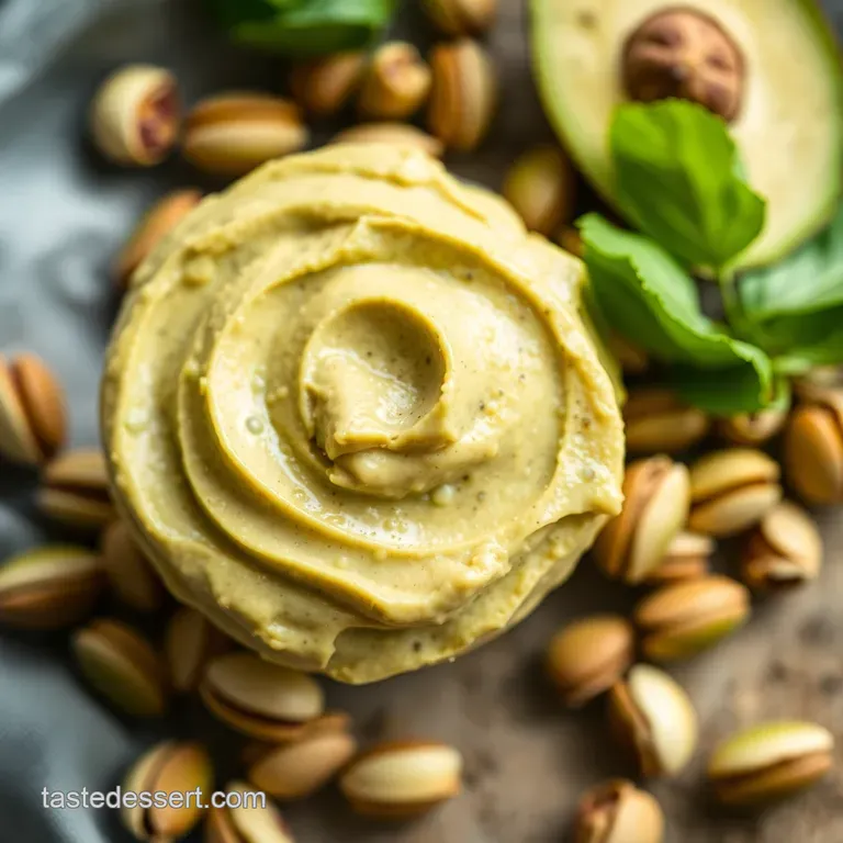 Silky Smooth Pistachio Butter presentation