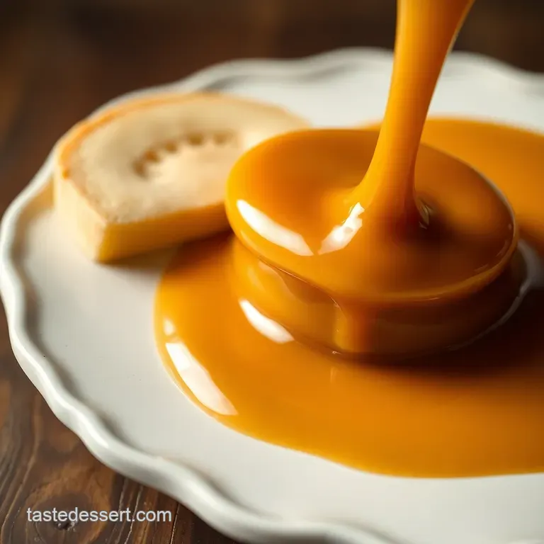 Silky Smooth Salted Caramel Sauce