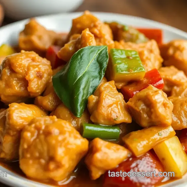 Simmered Chicken Adobo with Veggies