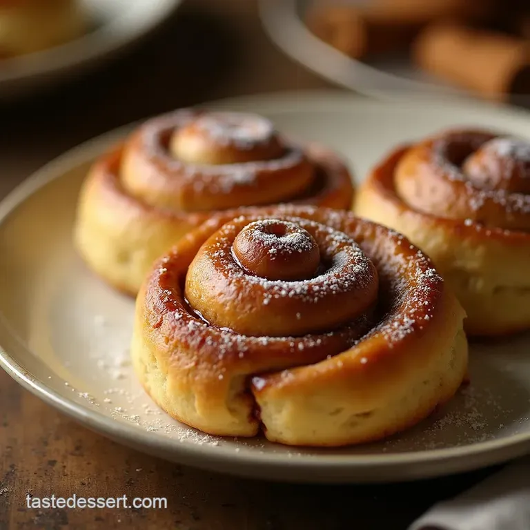 The Weekend Warriors Seriously Simple Cinnamon Rolls presentation