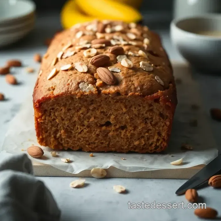 Simply Scrumptious Almond Flour Banana Bread (Gluten-Free) presentation