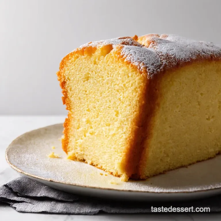 Simply Scrumptious Vanilla Pound Cake