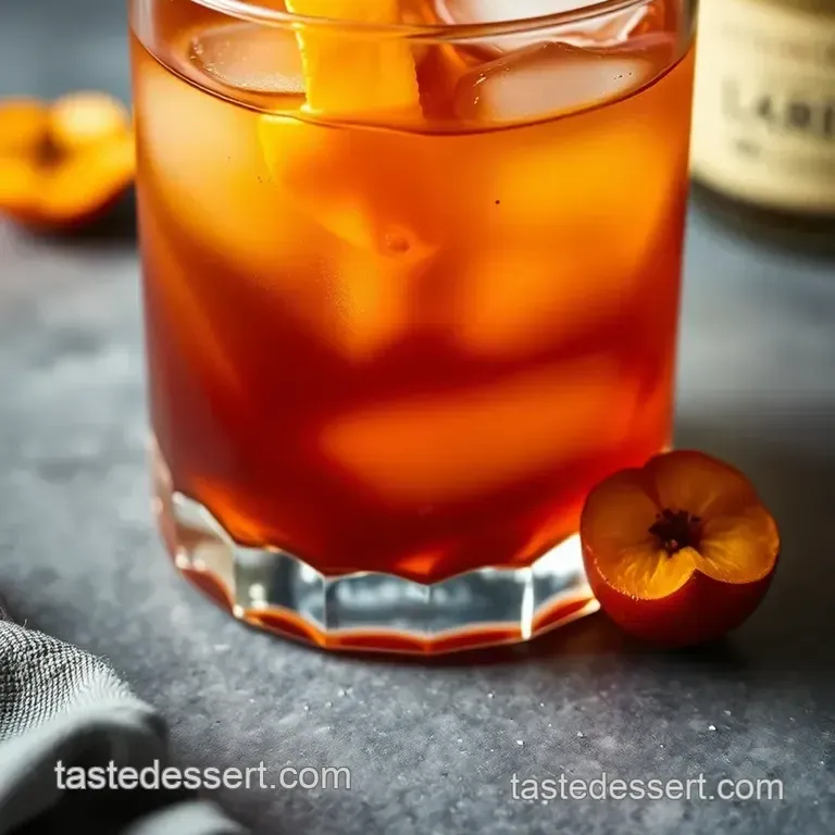 Sipping on Tradition: The Japanese Old Fashioned Cocktail presentation