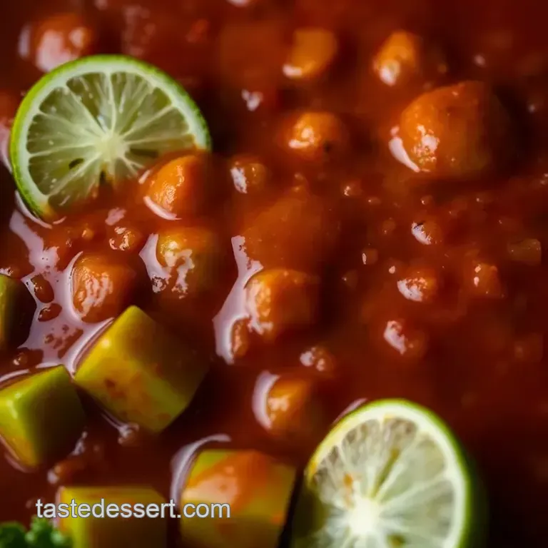 Sizzle & Spice: Homemade Mexican Hot Sauce presentation
